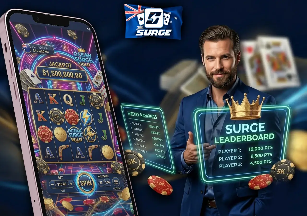 Comparative evaluation of Surge Casino features against other top competitive brands.